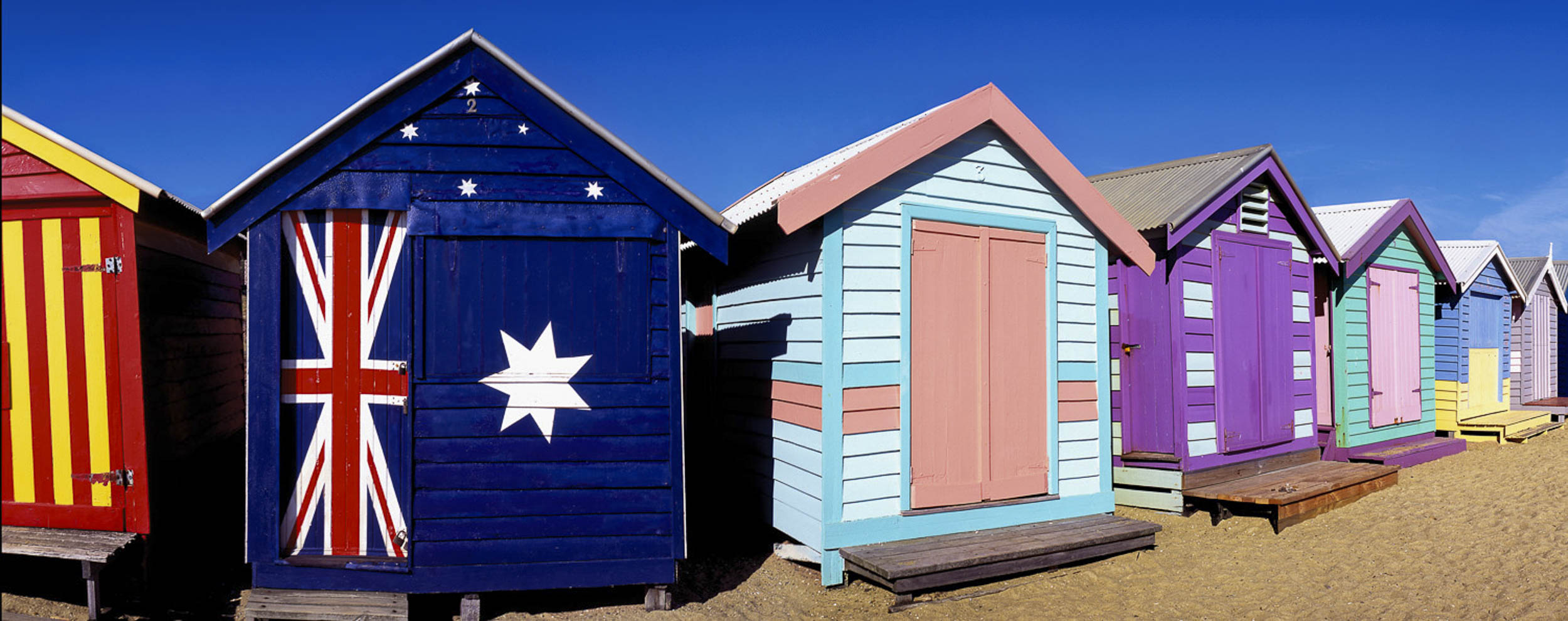Brighton Beach Huts, Melbourne, Australia