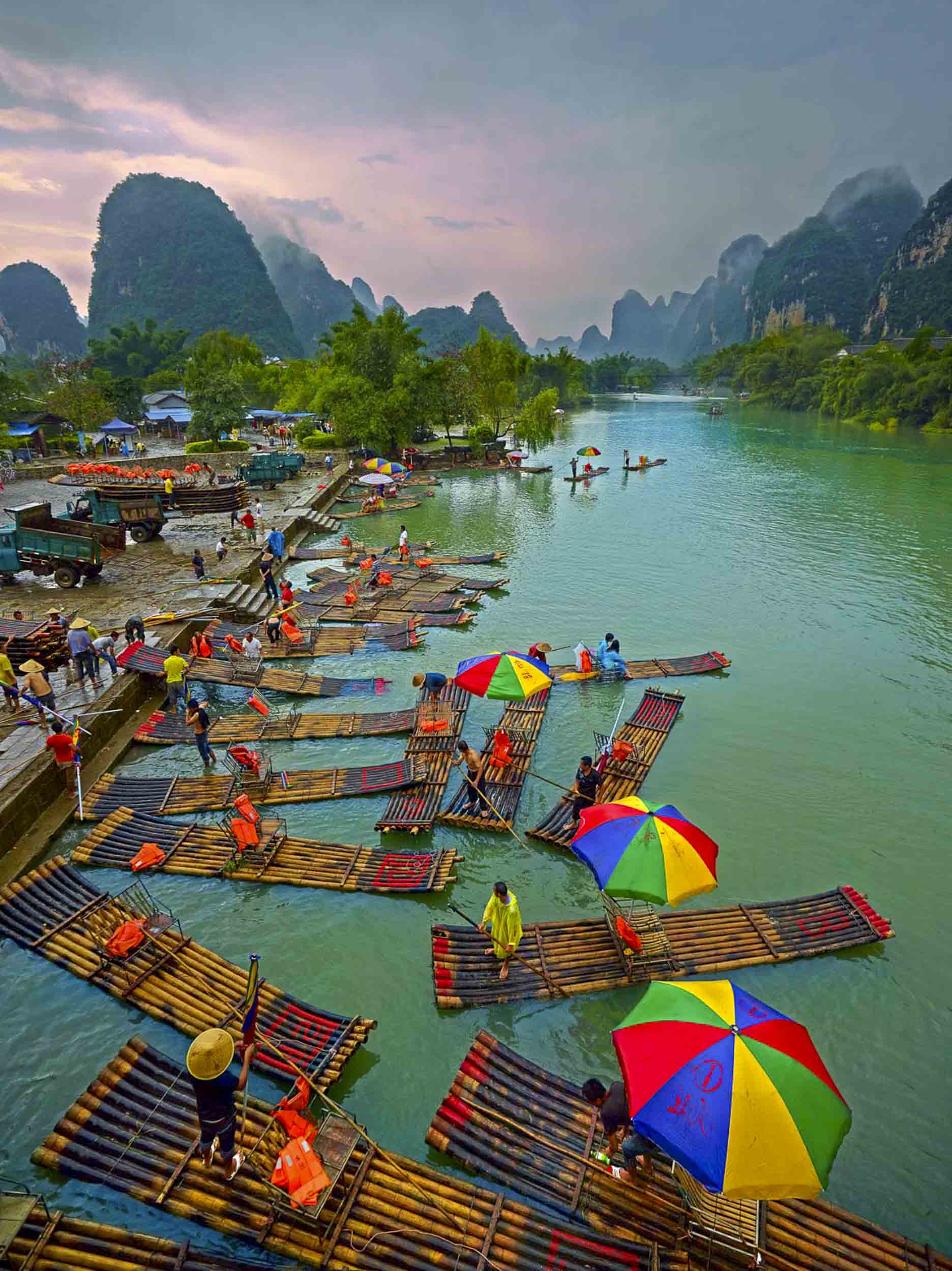 Jade Dragon River, Guilin, China
