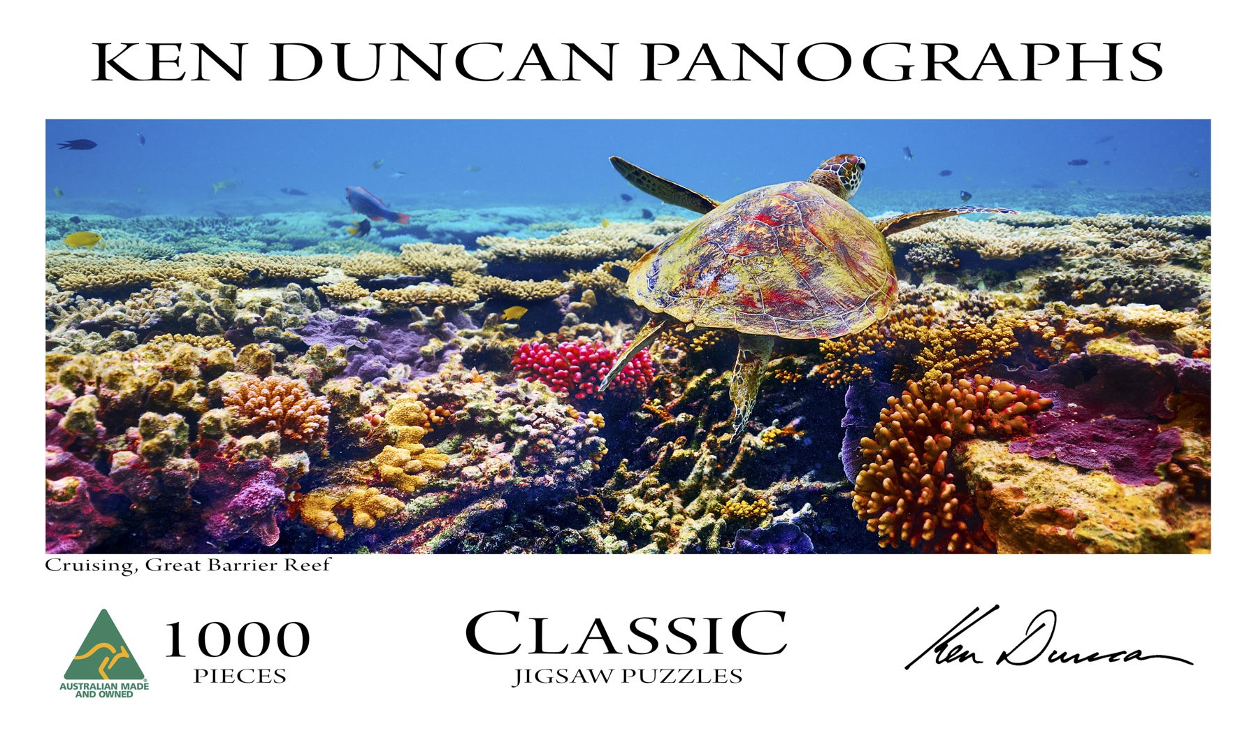 Cruising, Great Barrier Reef 1000P Jigsaw Puzzle