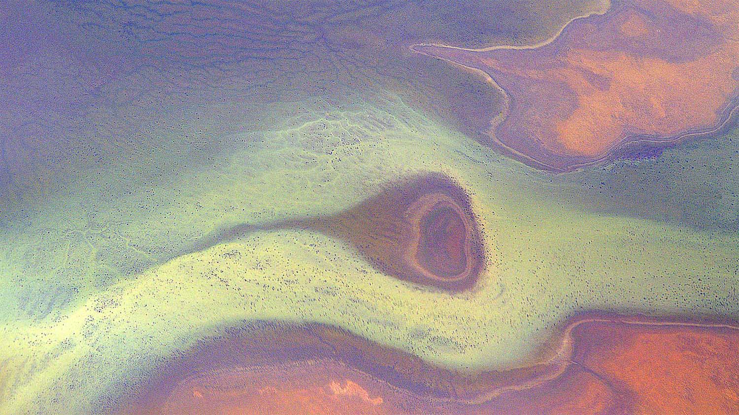 Wild Georgina River - A Ray Martin Print