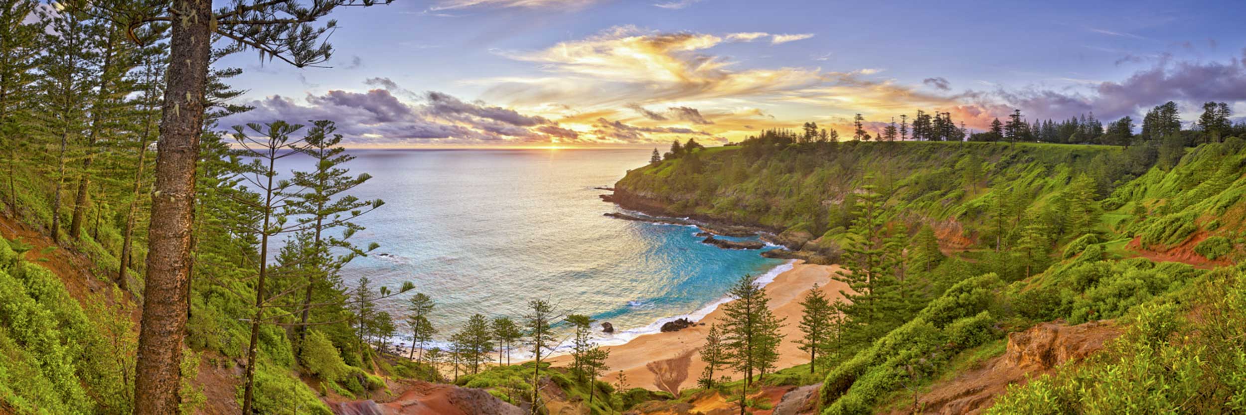 Grand Finale, Anson Bay, Norfolk Is.