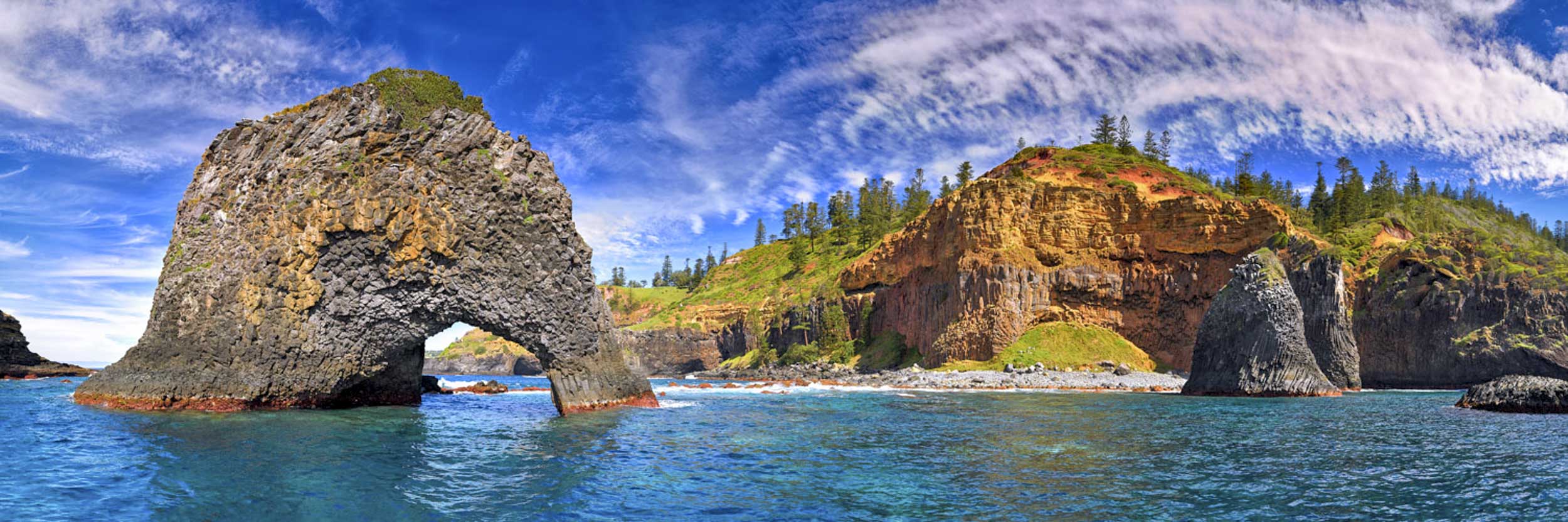 Elephant Rock, Norfolk Is.