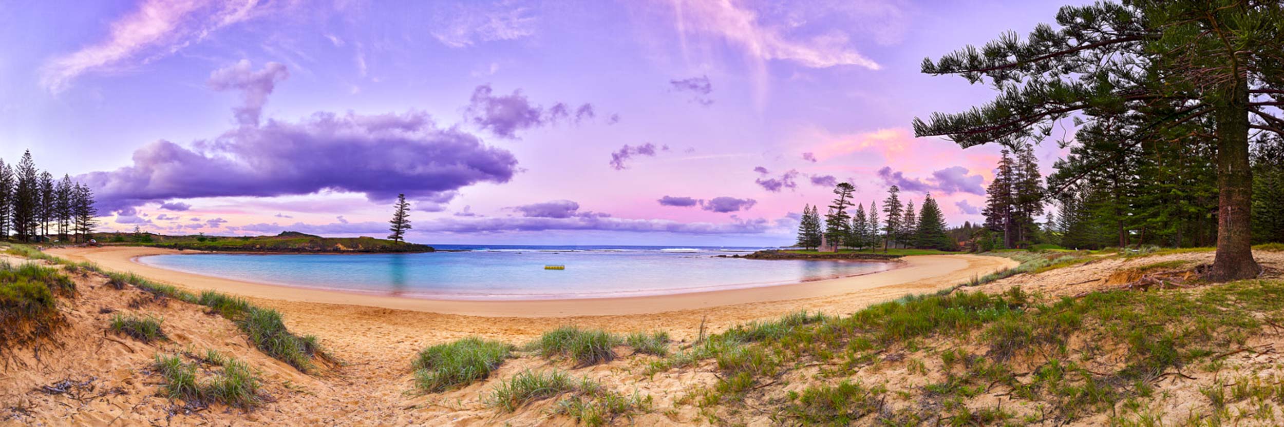 Twilight, Emily Bay, Norfolk Is