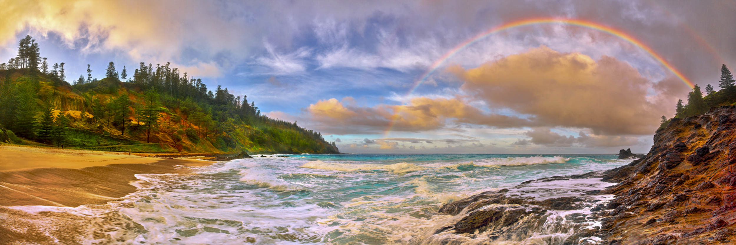 Majestic Morning, Norfolk Is.