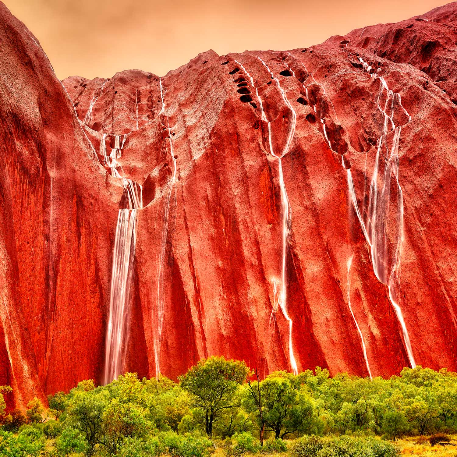 It's Raining on the Rock