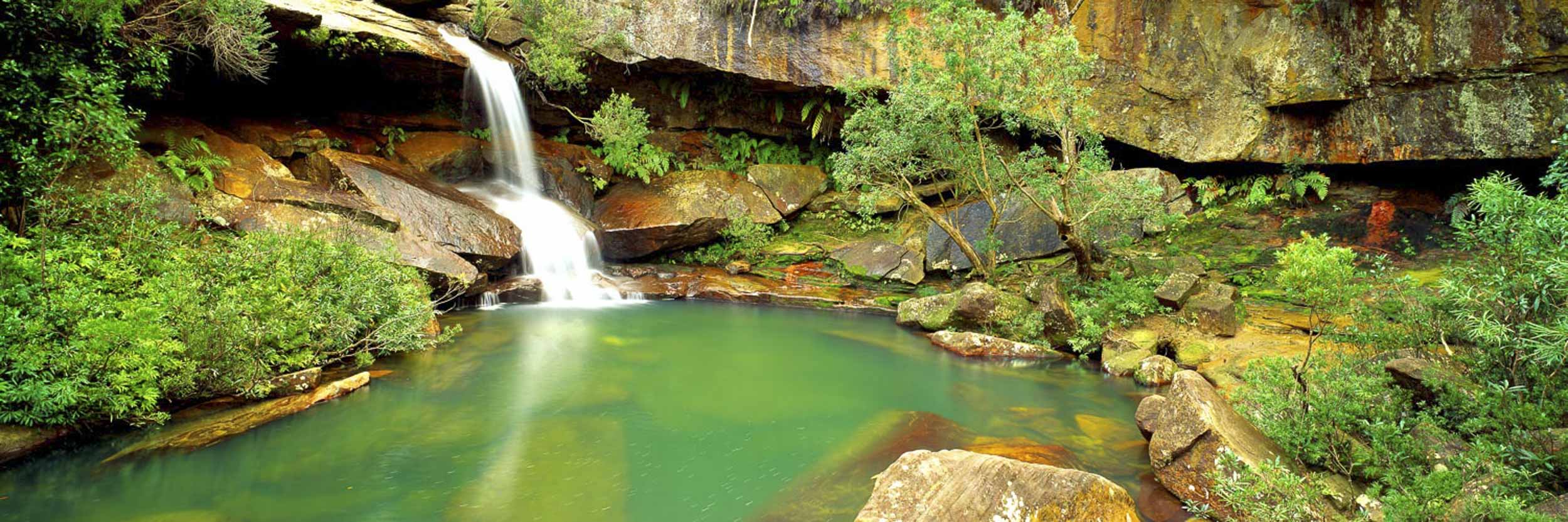 Upper Gledhill Falls, Ku-ring-gai Chase Nat Park, NSW