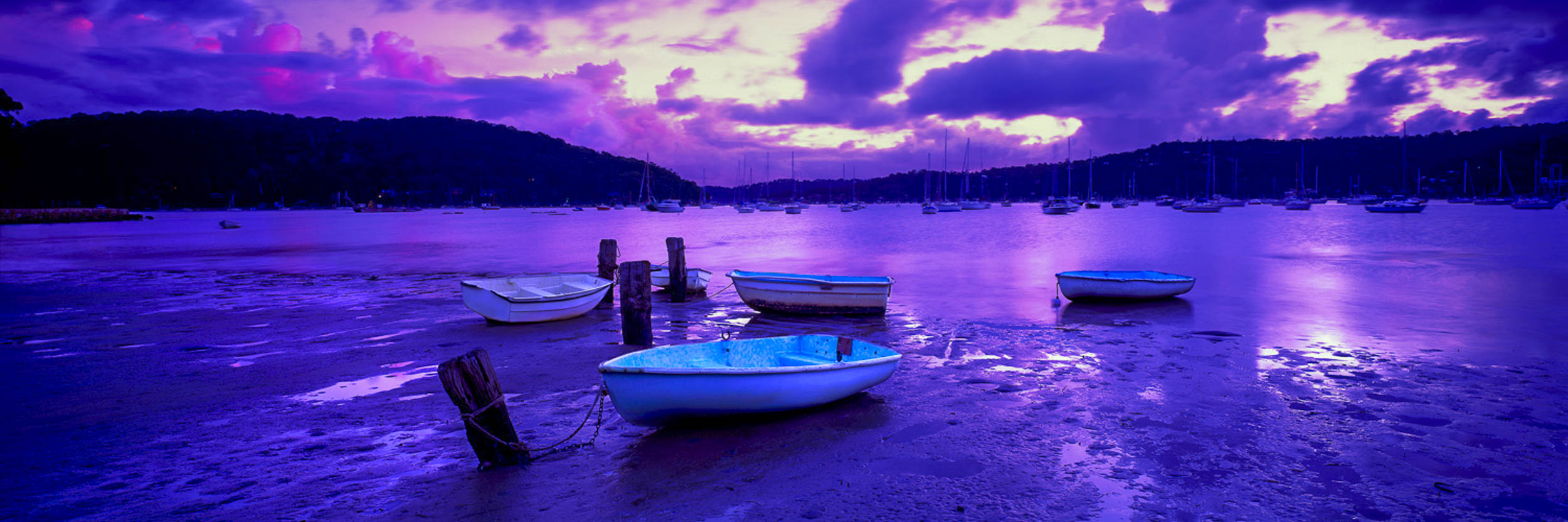 Boats At Bayview, NSW