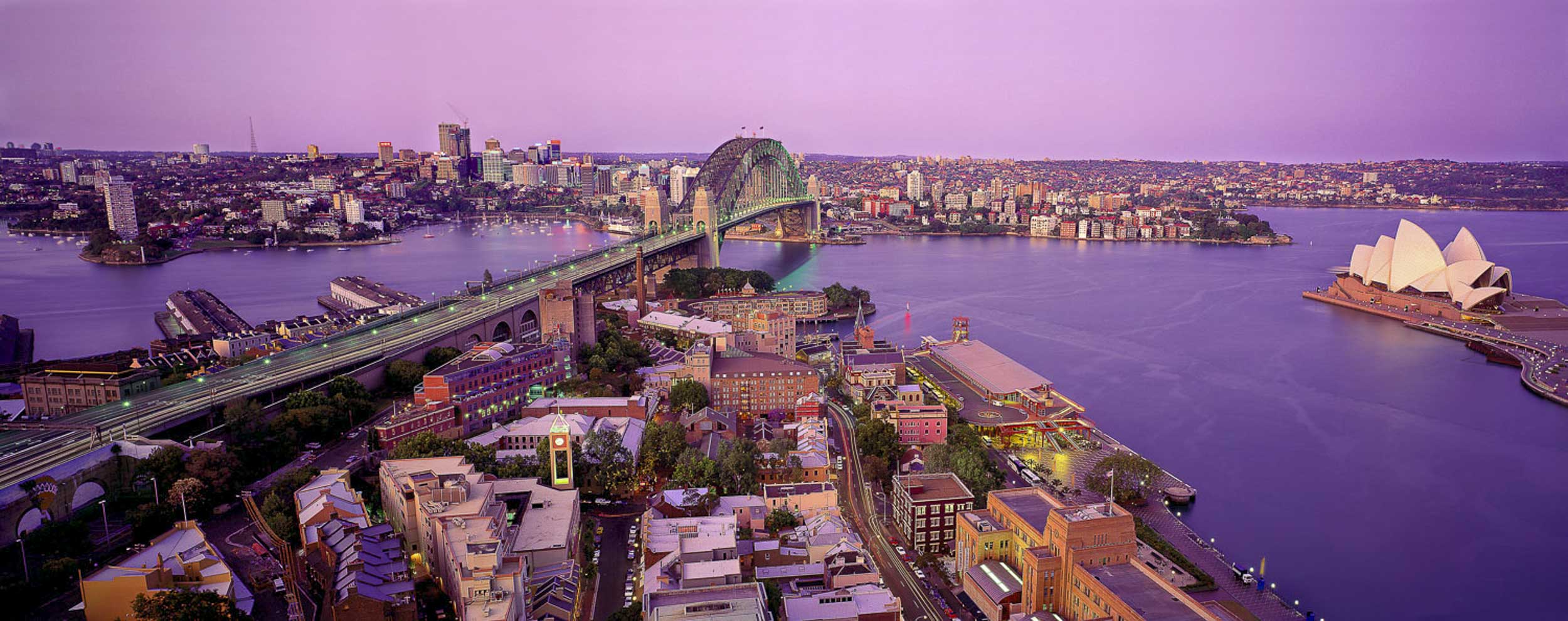 Twilight, Sydney Harbour, Australia