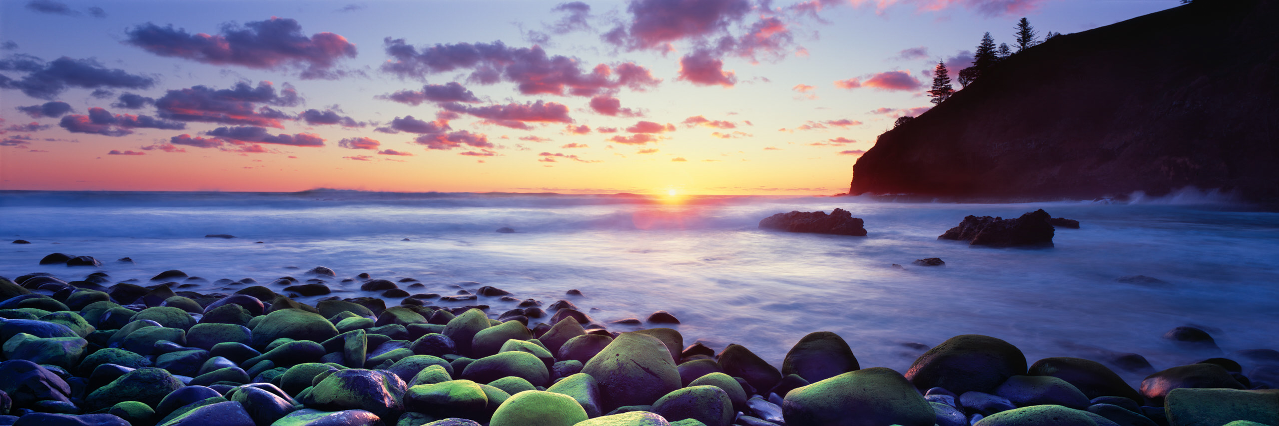 50inch Unframed Anson Bay, Norfolk Island. Registration Number 82/300