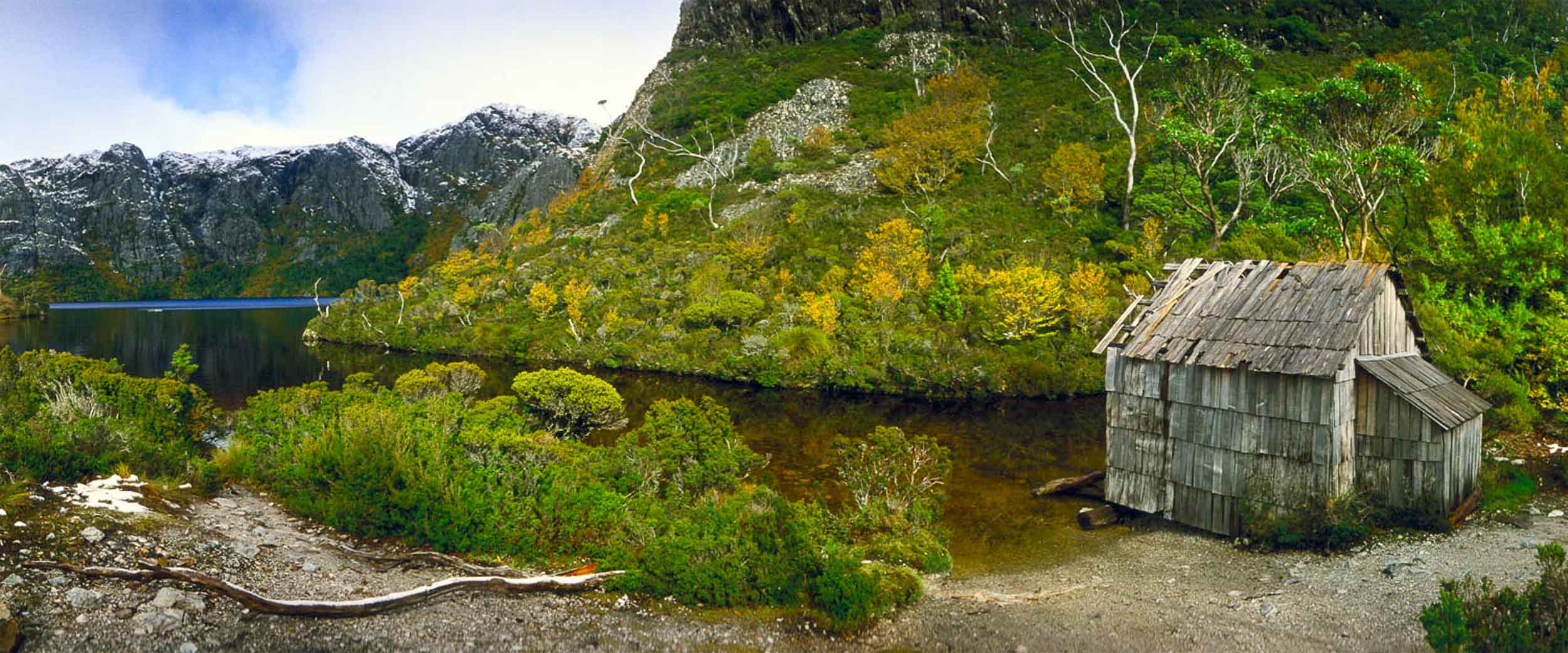 Boat Shed, Crater Lake, Tas