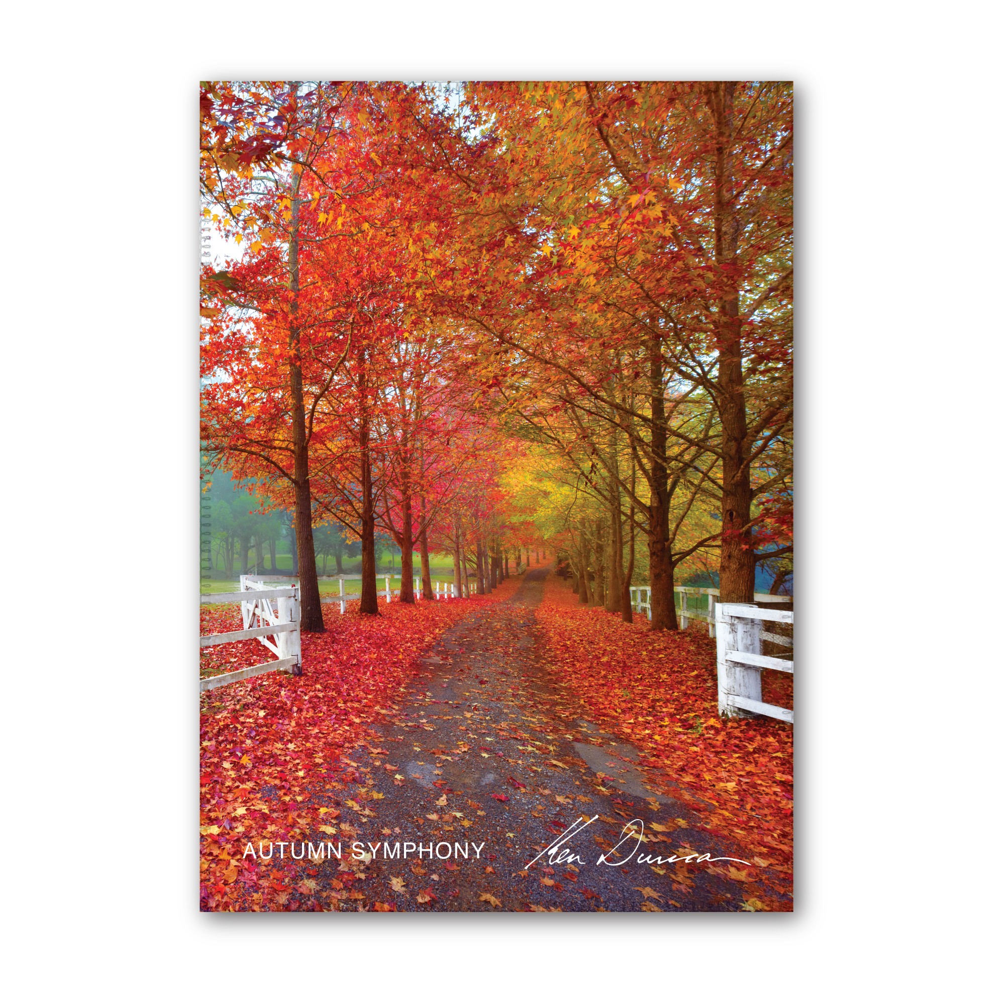 Autumn Symphony Tea Towel