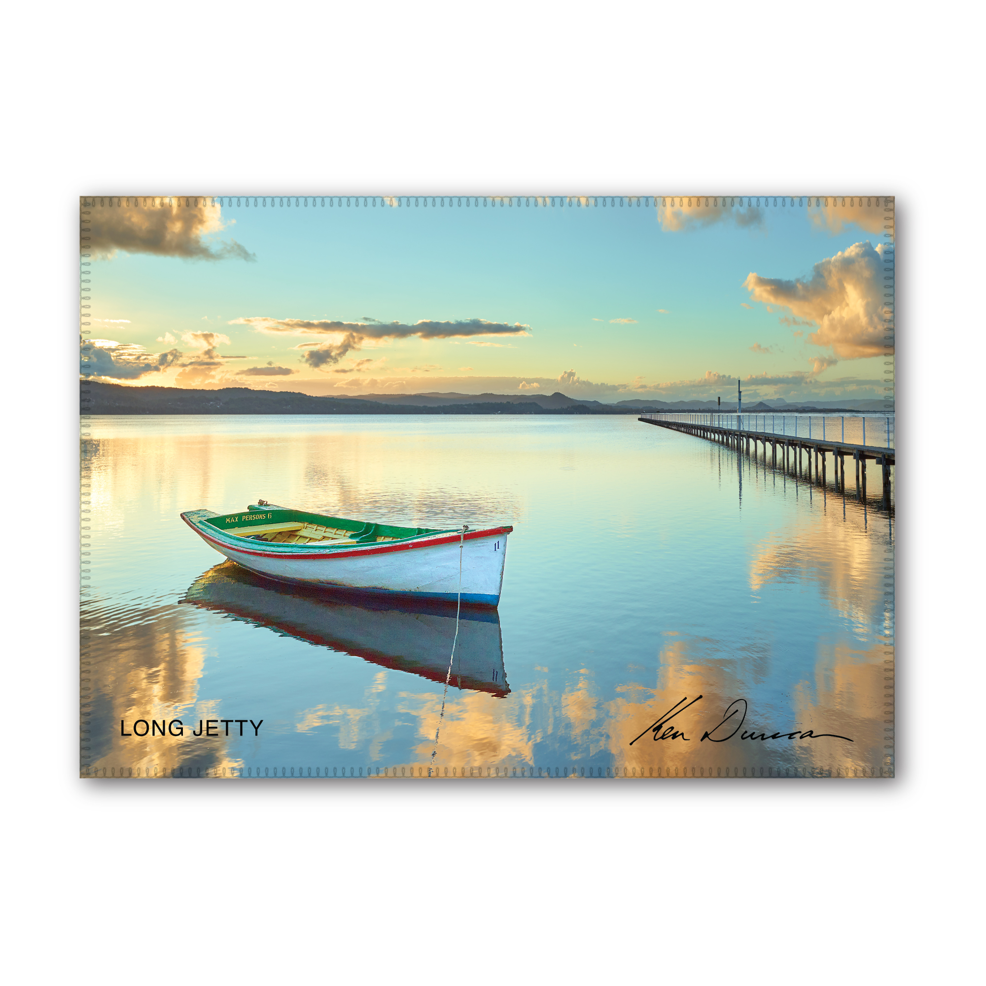 Long Jetty Tea Towel