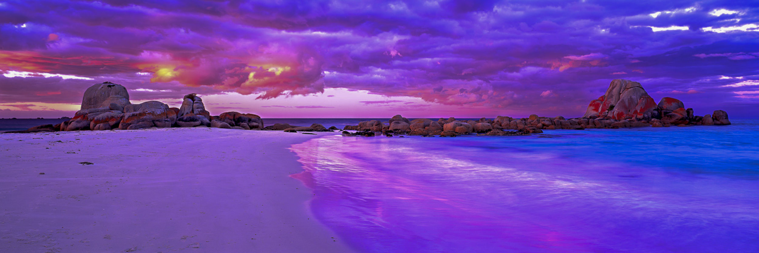 Sunset at Picnic Rocks, TAS