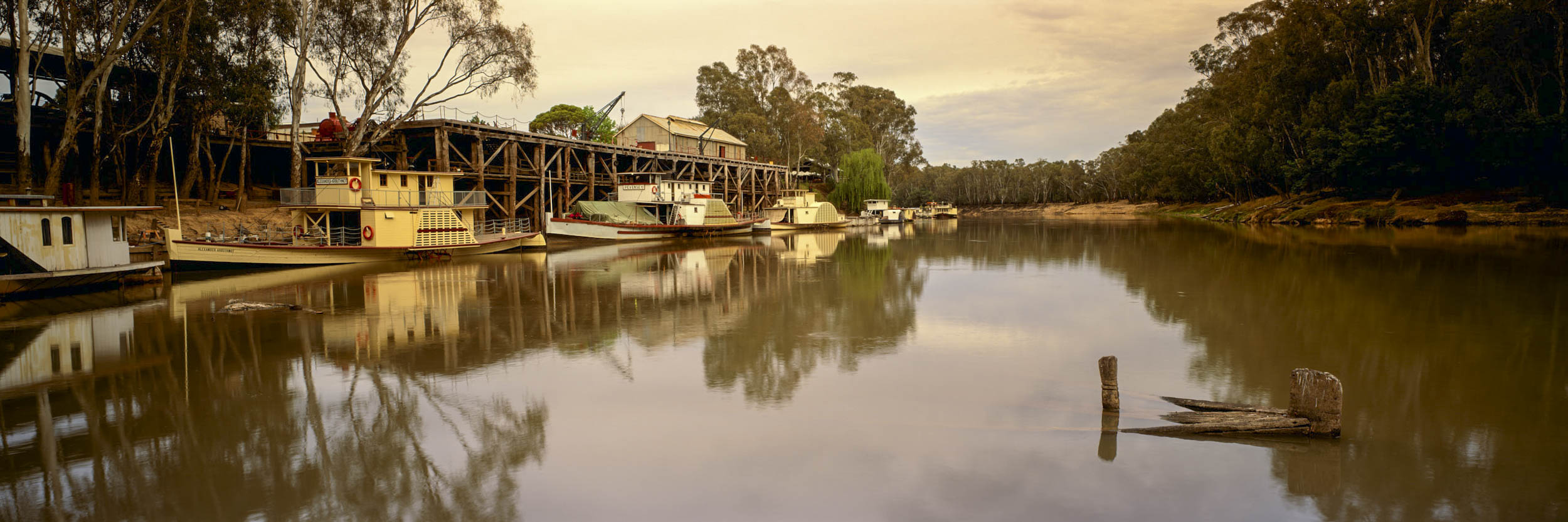 Paddle Steamers, Echuca Wharf