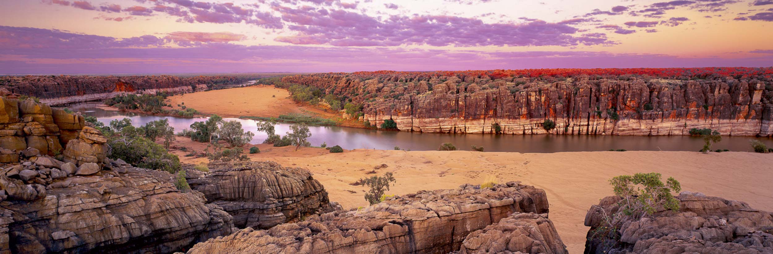 Fitzroy River, Geikie Gorge, WA