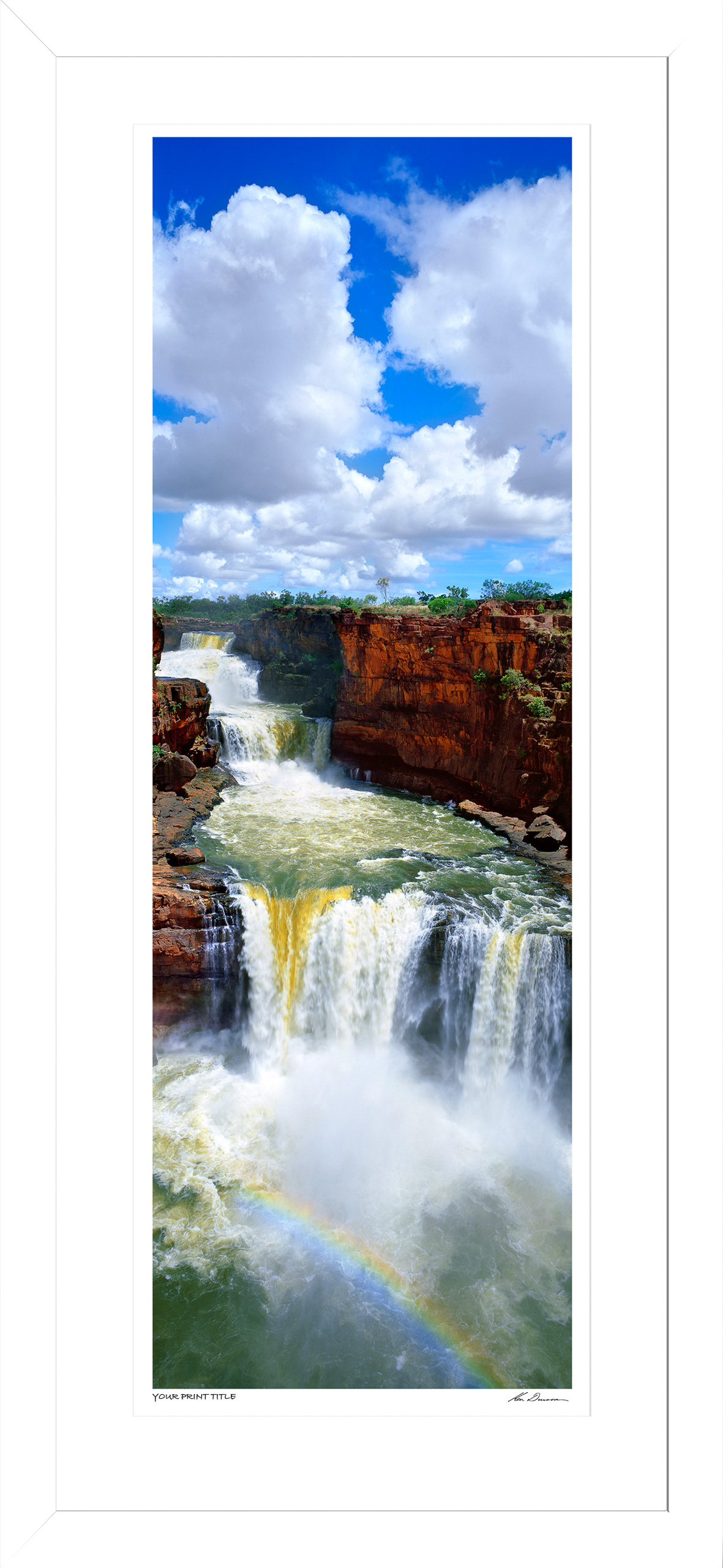 Majesty And Power. 50inch Framed Print registration number 18/100