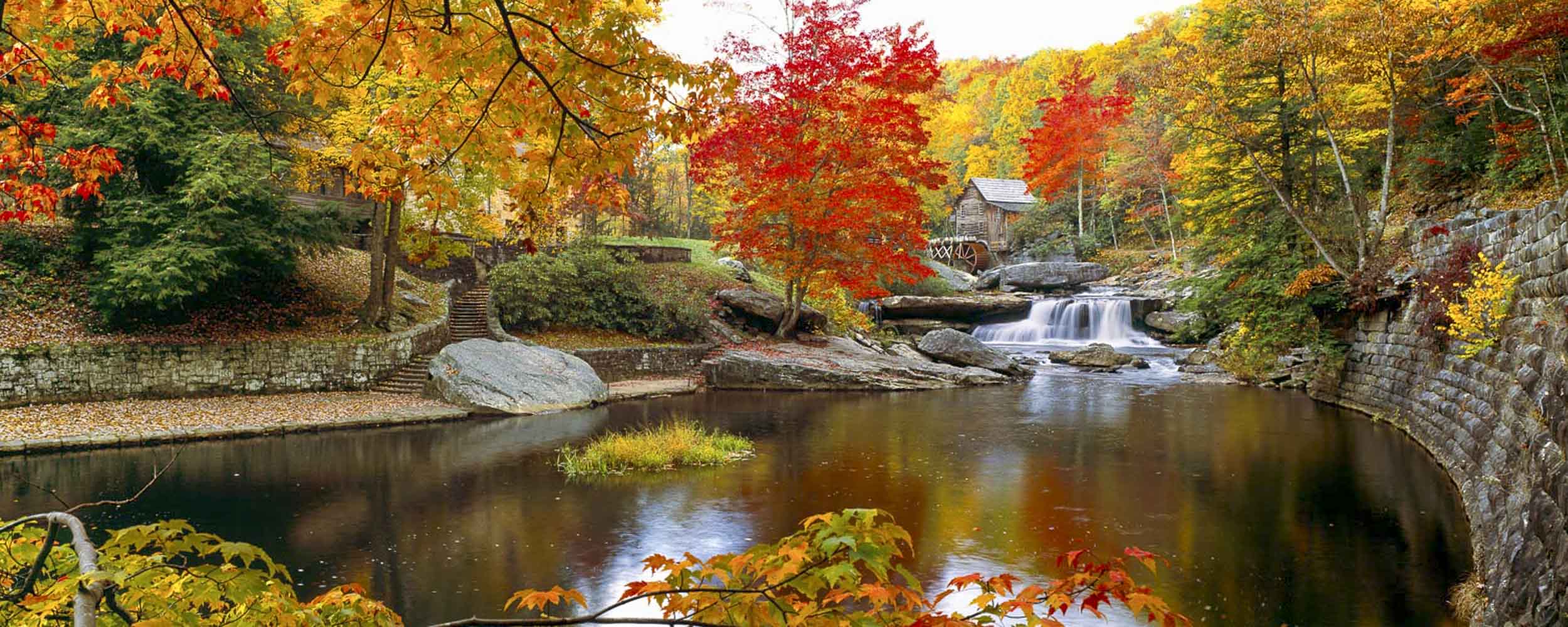 Glade Creek Grist Mill, West Virgina, USA